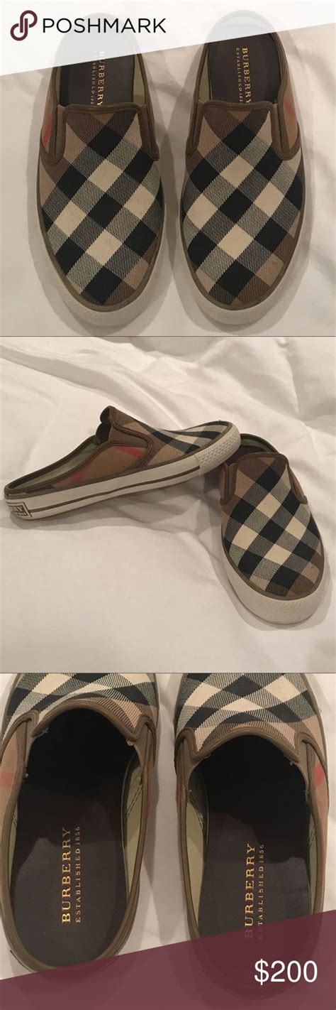 slips burberry|burberry sandals.